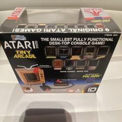 Atari 2600 Tiny Arcade Microconsole Built-In 9 Games + Pac-Man NTSC MPN 341
