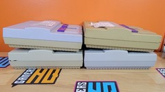 Lot of 4 Super Nintendo Entertainment System SNES Consoles Parts Repair AS-IS