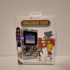 Gaming Console – Portable Transparent Retro Arcade Fun (200 Classic Games) NEW