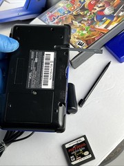 Nintendo DS NTR-001 w Box Charger Mario Party Yoshi’s Island & More TESTED/WORKS