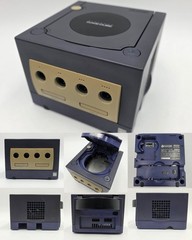 Nintendo GameCube DOL-001 Console NO DISC DRIVE – Parts/Repair – Tested USA