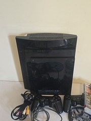 Sony Playstation 3 CECHL01 PS3 Console Bundle W 2 Controllers W 15 Games Tested