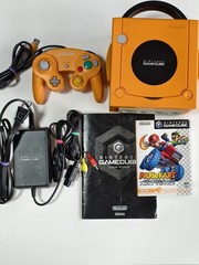 Nintendo Gamecube Spice Orange Bundle Mario Kart GC Great Condition – From Japan