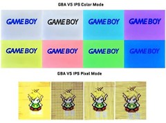 Nintendo Game Boy Advance GBA V5 IPS LCD LIGHT PINK USB-C Rechargeable Battery