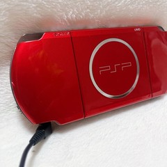 Sony PSP-3000 Radiant Red Handheld Console, Tested, No Major Damage