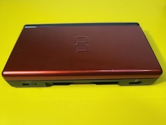 Nintendo DS Lite Crimson Handheld System – Red/Black With Case Read Description