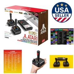 Atari Game Station Pro with 200+ Games & Paddles for Ultimate Multiplayer Fun