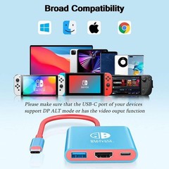 Switch2 Mobile Dock Black 4K60Hz New HDMI Adapter Switch2. 22.0.0 2026/03/17