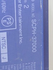 SONY PS2 SCPH-37000 Ocean Blue Console System with Original controller Tested
