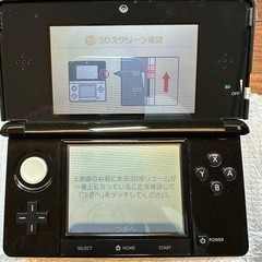 Nintendo 3DS Clear Black 5218 From Japan