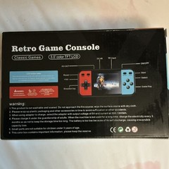 Retro Game Console Handheld 3.0″ Color TFT LCD 600 Games AV-Out TF-Card