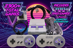 Official Super Nintendo Mini 2300+ SNES/NES/GB/GBC LOADED SNES Mini w/ Extras!