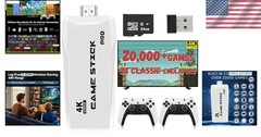 Ultimate 4K Retro Gaming Console with Dual Wireless Controllers & 64GB Storage