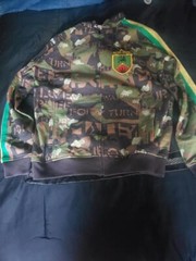 BOB MARLEY BURNIN HOODY BRAND NEW–MED