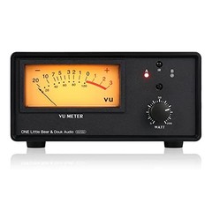 Nobsound 2 Zone Amplifier/Speaker Selector Box Audio Switcher with VU Meter and