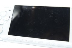 Sony PSP 3000 Pearl White Console Tested Working Good Condition Japan
