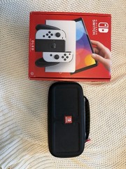 Nintendo Switch OLED Model HEG-001 Handheld Console – 64GB – White
