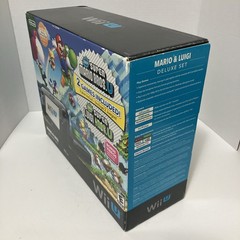 NO CONSOLE Nintendo Wii U Mario & Luigi Deluxe Set BOX ONLY
