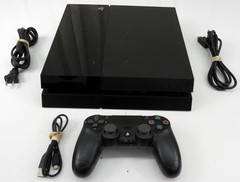 Sony Playstation 4 PS4 CUH-1115A 500GB Black Game Console W/Controller