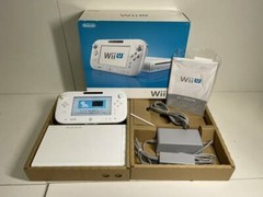 Nintendo Wii U White Basic 8GB Console Box SHIRO [BOX]