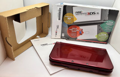 Nintendo *New* 3DS XL Metallic Red Handheld Console – Box and Manual – Authentic
