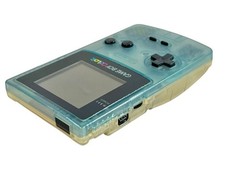 Game Boy Color console Aqua Blue and Milky White Lawson exclusive Japan RARE