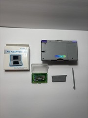 Nintendo ds SNES Bundle With Charger, Emerald and screwdriver/buttons