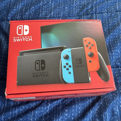 Nintendo Switch Console w/ Neon Red/Neon Blue Joy-Con Controllers