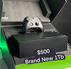 Microsoft Xbox Series X 1TB Black Home Console 4K UHD Wi-Fi HDMI