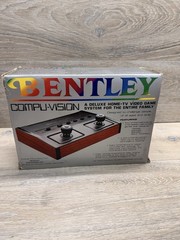 VTG Bentley Compu-Vision Electronic Console Video Game System 1983 CIB w/Manual