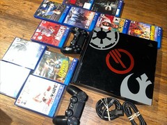 Star Wars Edition PS4 Pro 1TB Console Bundle – 11 Games & Rare Controller A1-1