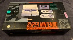 SNES Super Nintendo Original 1991 Launch Release Version Console Set CIBw/extras