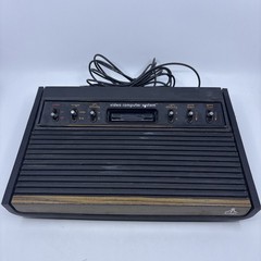 Atari CX2600 ‘Heavy Sixer’ Six Switch Console Sunnyvale CA Early F Series TESTED