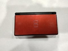 Nintendo DS Lite Crimson Handheld System – Red/Black and Gamestop charger