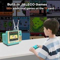 Nostalgic Mini TV Game Console – Portable, 2 Player, Save Function, Family Fun