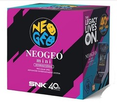 NEOGEO Mini International Classic Edition SNK 40th Anniversary Brand New Sealed