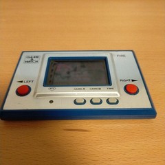 Nintendo RC-04 Fire Game and Watch Handheld Game Japan Used Japanese