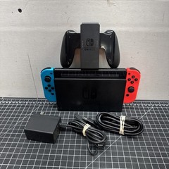 Nintendo Switch 1 V2 Console Complete Works Perfectly B E2