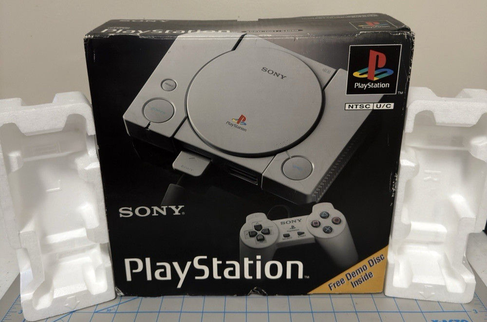 Sony Playstation PS1 North American Launch SCPH-1001 BOX ONLY!