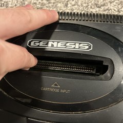 Sega Genesis 2 Console Cable Controllers