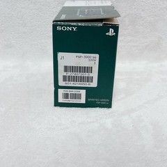 Near Mint Sony PSP-3000 Console Green Rare Color Region free Tested