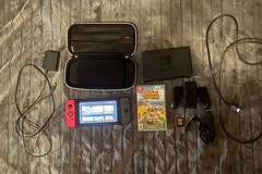 Nintendo Switch bundle (2 games & all accessories)