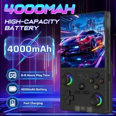 Retro Handheld Game Console with 2X Detachable Joysticks – 4.0 Inch IPS HD 64GB
