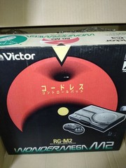 VICTOR WONDERMEGA RG-M2 Sega Console Tested Working used s1765M