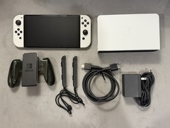 Nintendo Switch OLED Model HEG-001 Handheld Console – 64GB – White