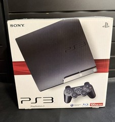 Sony PlayStation 3 – Slim 120GB Black Console – In Box, No Manuals