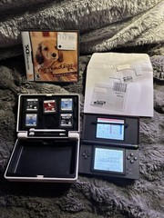 Nintendo DS Lite Bundle – With Games & Screen Protector Accessory