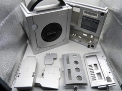 OEM Nintendo GameCube Silver Platinum Shell Housing DOL001