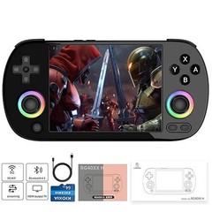 Retro Handheld Game Console 4 Inch IPS Screen 64GB 5000+ Games WiFi Bluetooth