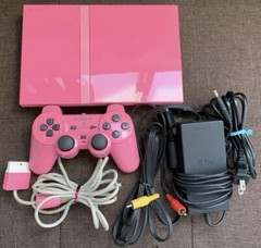 Sony Playstation 2 PS2 Slim Console Pink SCPH-77000 PK Limited , Free Ship